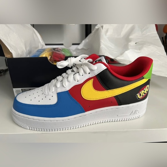 Nike Other - Size 9.5 - Nike Air Force 1 Low x UNO 50th Anniversary